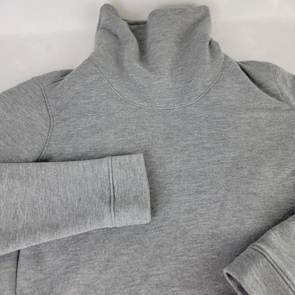 Nike Dri-FIT Pullover Funnel Neck Sweatshirt Athletic Top Gray Medium 860130-091